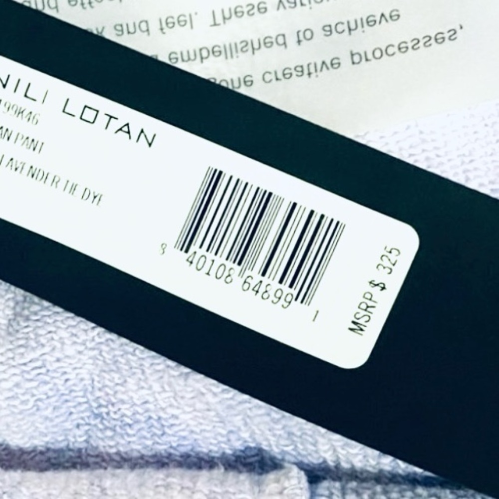 Nili Lotan Nolan Tie-Dye Sweatpant Joggers - Picture 8 of 12